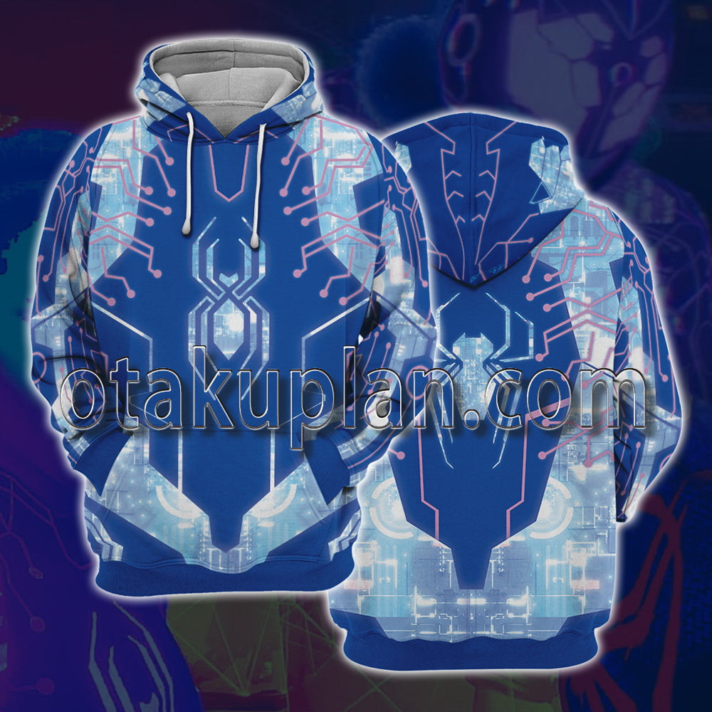 Spider Hero Across the Spider Verse Spider Byte Earth 22191 Battle Suit Cosplay Hoodie