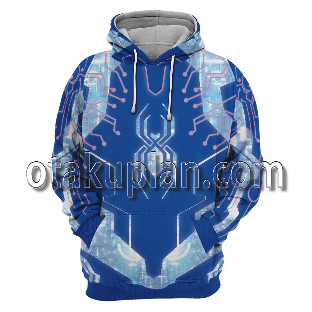 Spider Hero Across the Spider Verse Spider Byte Earth 22191 Battle Suit Cosplay Hoodie