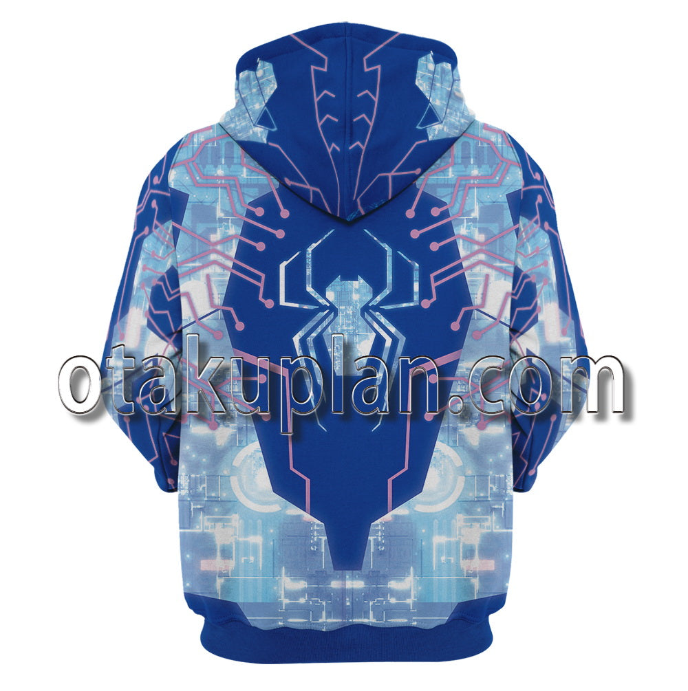 Spider Hero Across the Spider Verse Spider Byte Earth 22191 Battle Suit Cosplay Hoodie