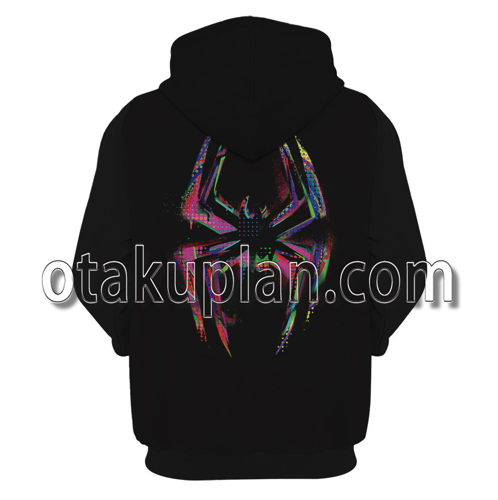 Spider Hero Across The Spider Verse Spider Cat Cosplay Hoodie