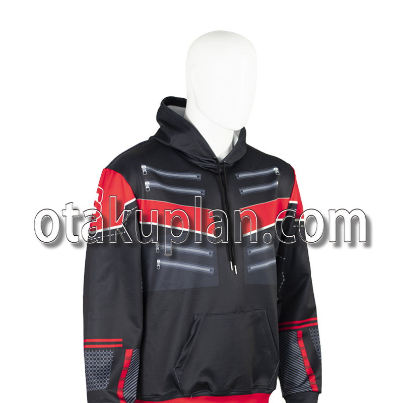 Spider Hero Miles Morales 2020 Suit Cosplay Hoodie