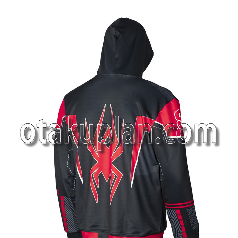 Spider Hero Miles Morales 2020 Suit Cosplay Hoodie