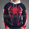 Spider Hero Miles Morales Game 2099 Miles Morales Battle Suit Cosplay Hoodie