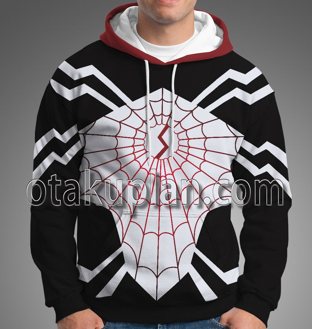 Spider Hero Cindy Moon Silk Battle Suit Cosplay Hoodie