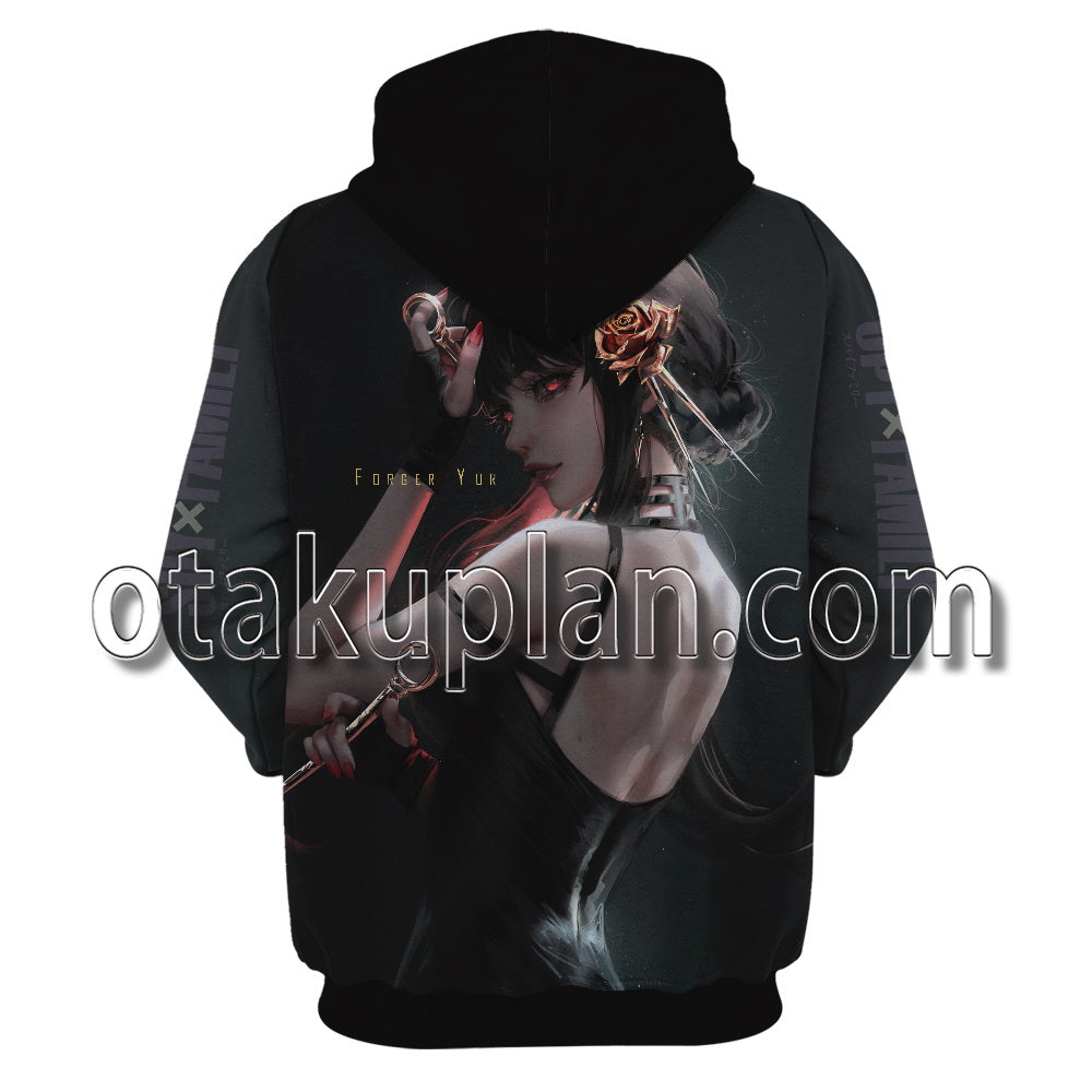 Spy x Family Forger Yor Madam I Like You Cosplay Hoodie