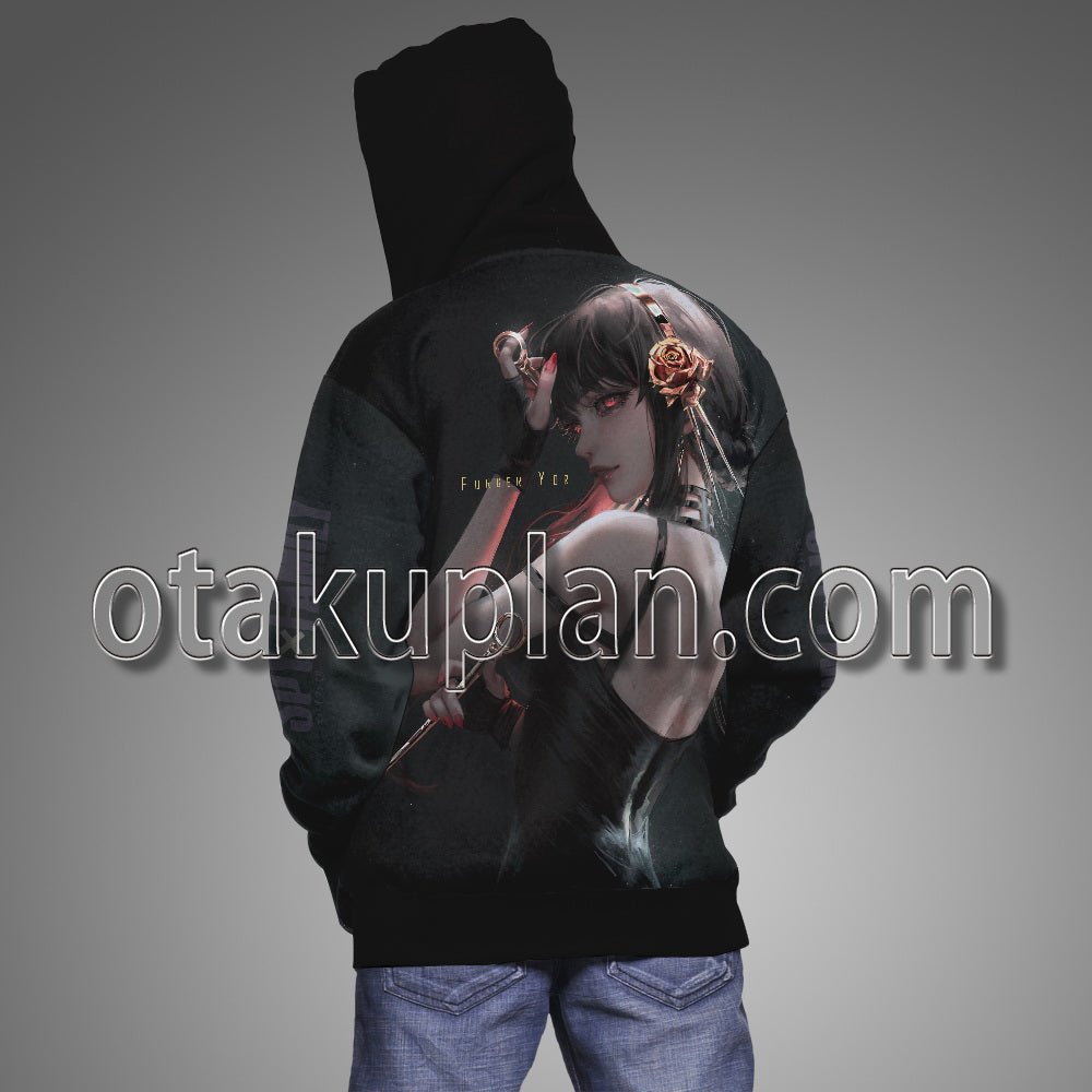Spy x Family Forger Yor Madam I Like You Cosplay Hoodie
