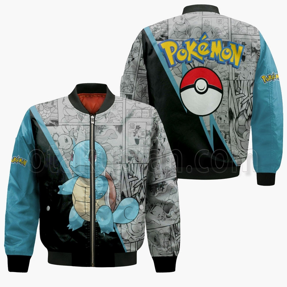 Squirtle Hoodie Custom Mix Manga