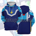 Star Force Mega Man Cosplay Hoodie