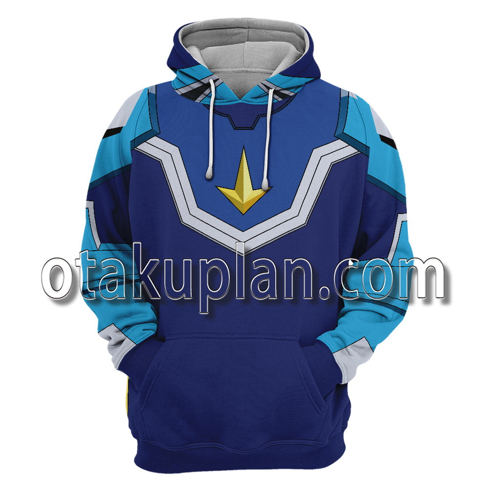 Star Force Mega Man Cosplay Hoodie