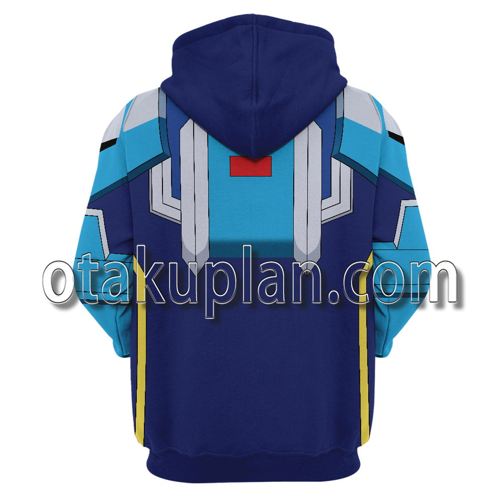 Star Force Mega Man Cosplay Hoodie