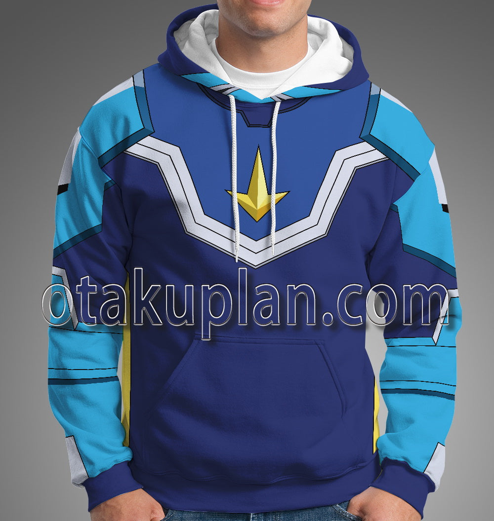 Star Force Mega Man Cosplay Hoodie