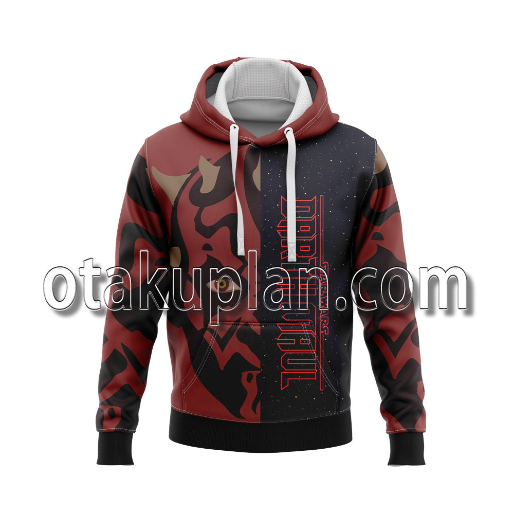 Wars Darth Maul Face Hoodie