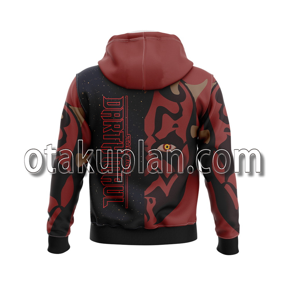 Wars Darth Maul Face Hoodie