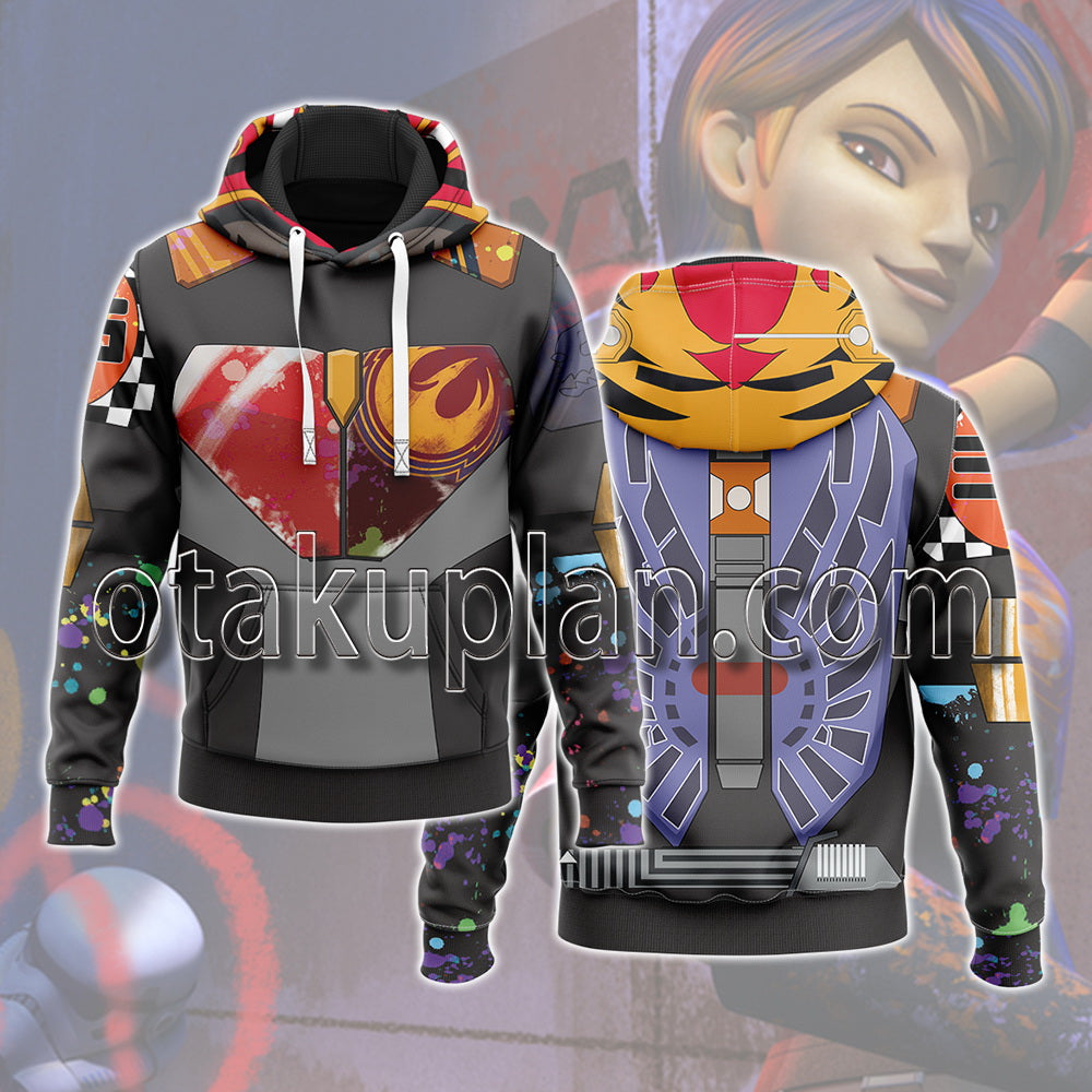 Wars Resistance Season Sabine Wren Cosplay Hoodie