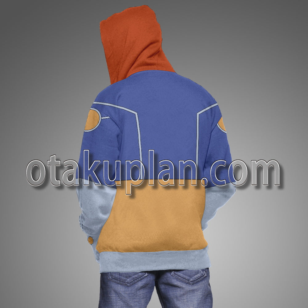 Starfire Koriand R Starfire 2015 Battle Suit Cosplay Hoodie