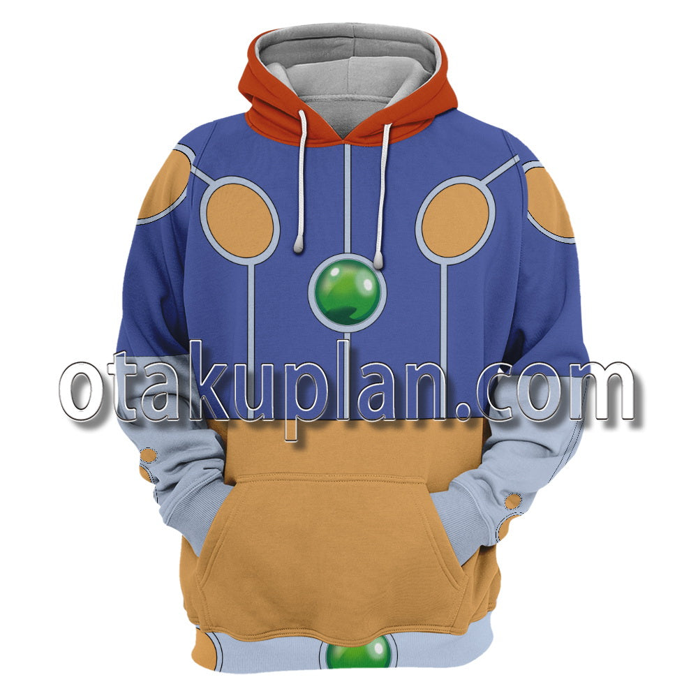 Starfire Koriand R Starfire 2015 Battle Suit Cosplay Hoodie