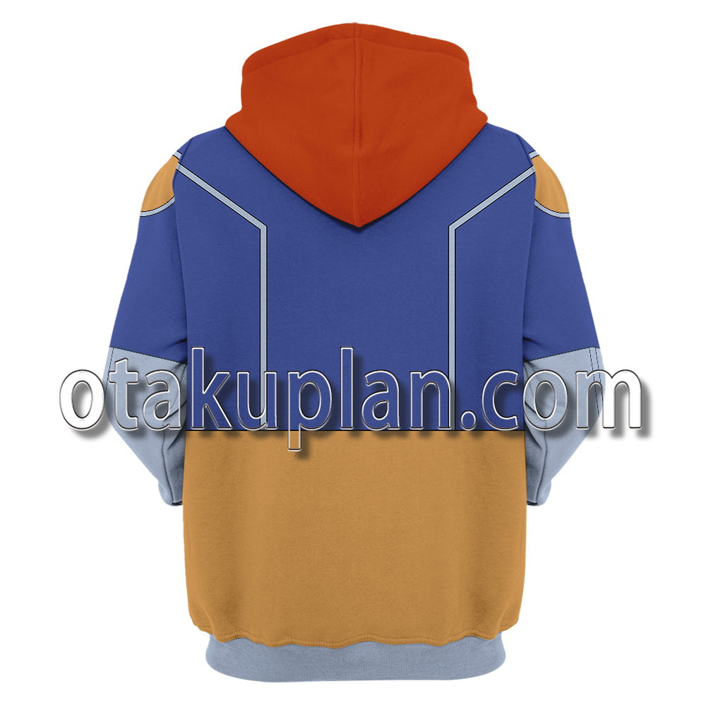 Starfire Koriand R Starfire 2015 Battle Suit Cosplay Hoodie