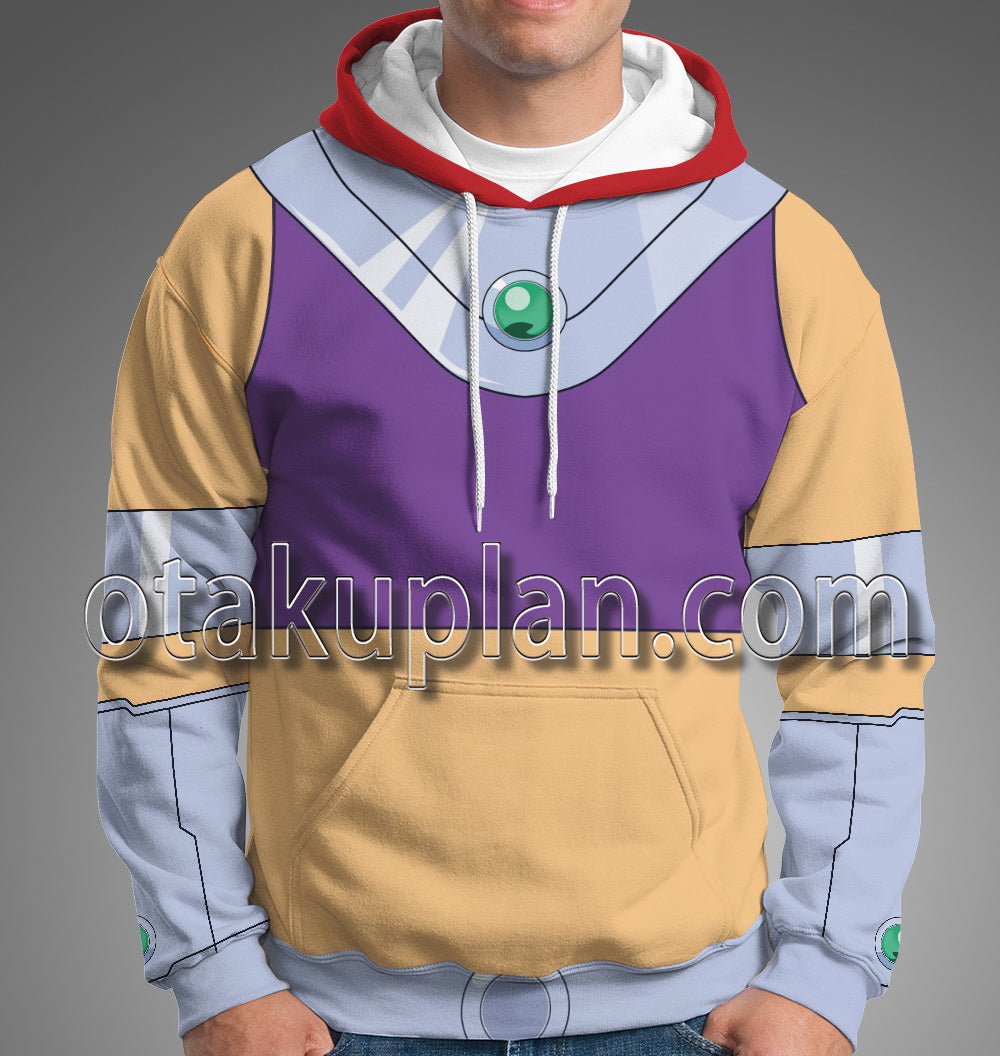 Starfire Koriand R Teen Titans Go Battle Suit Cosplay Hoodie