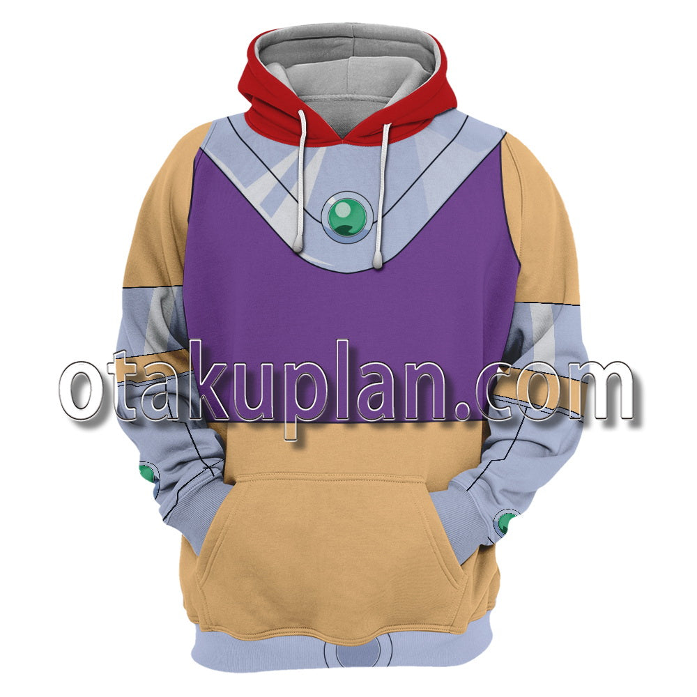 Starfire Koriand R Teen Titans Go Battle Suit Cosplay Hoodie