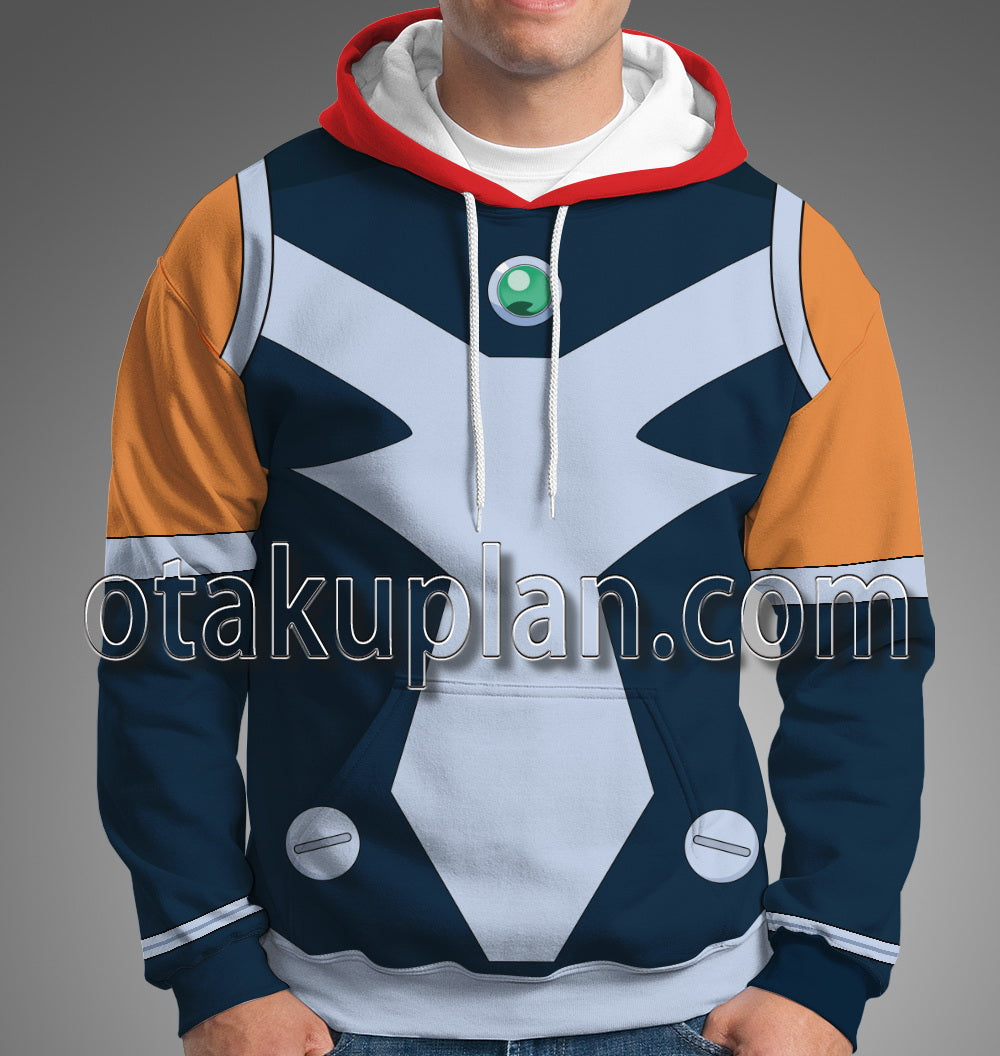 Starfire Koriandr Suoer Sons Battle Suit Cosplay Hoodie