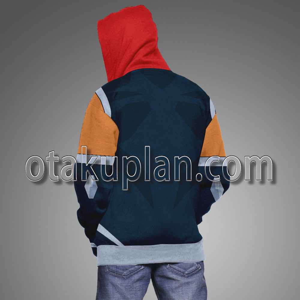 Starfire Koriandr Suoer Sons Battle Suit Cosplay Hoodie