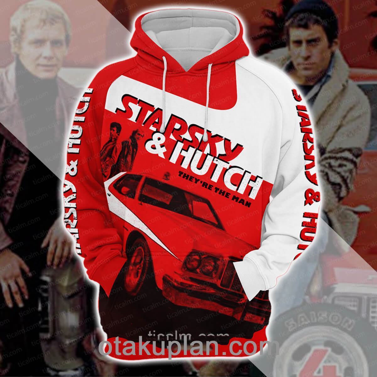Starsky And Hutch Pullover Hoodie
