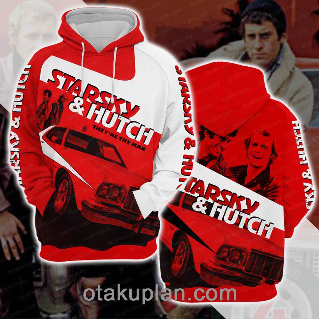 Starsky And Hutch Pullover Hoodie