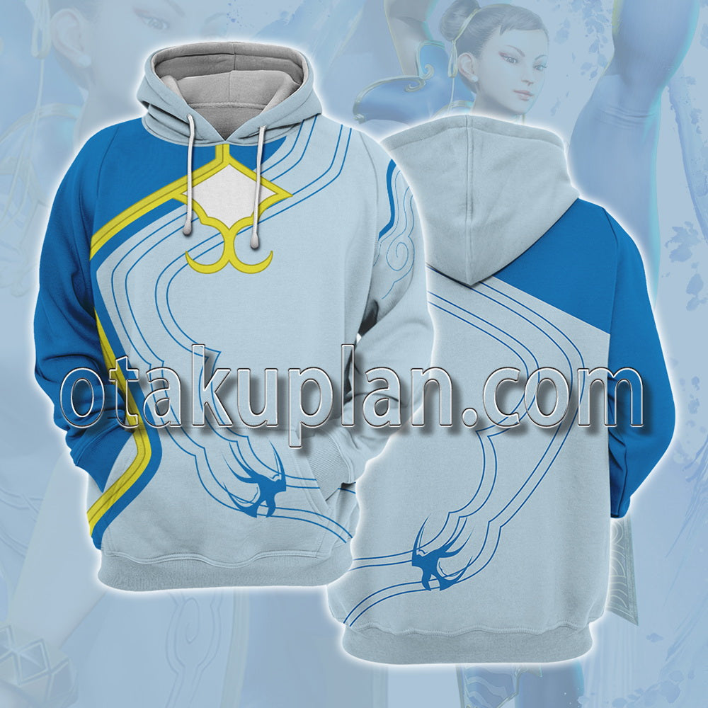 Street Fighter 6 CHUN-LI Swallow Cheongsam Cosplay Hoodie