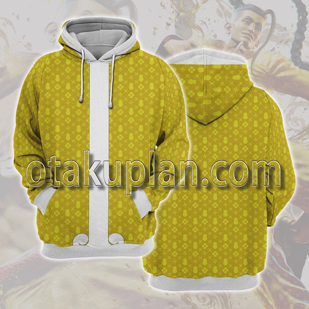 Street Fighter 6 JAMIE Battle Suit Cosplay Hoodie