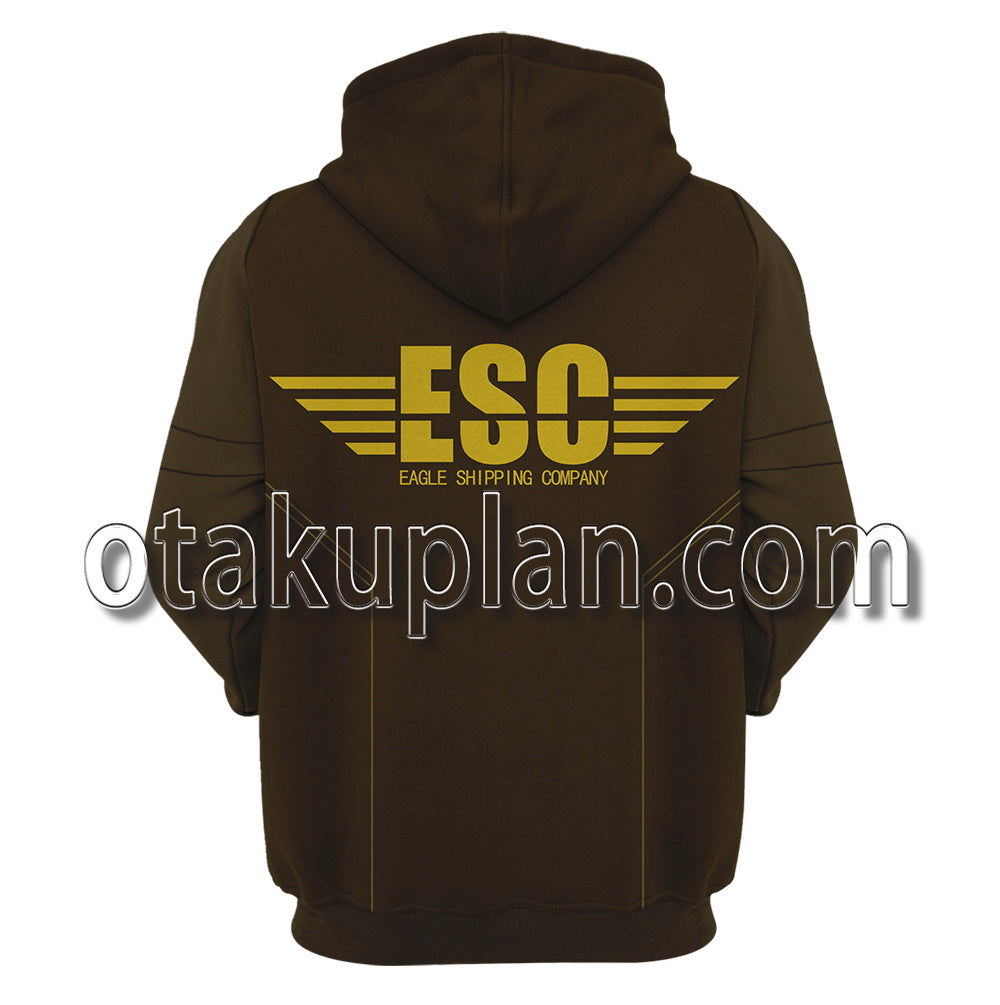 Street Fighter 6 KEN Overcoat Cosplay Hoodie