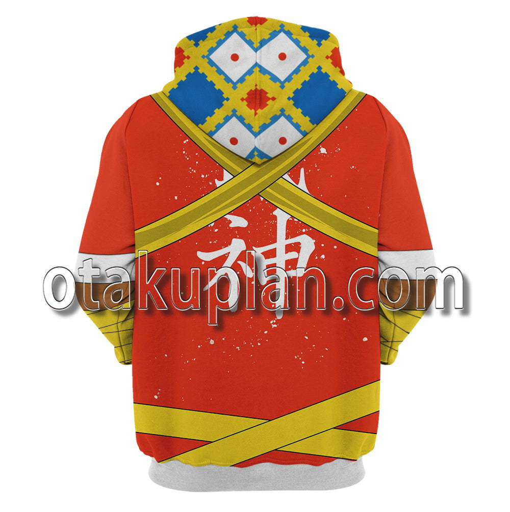 Street Fighter 6 KIMBERLY Valkyrie Jacket Cosplay Hoodie