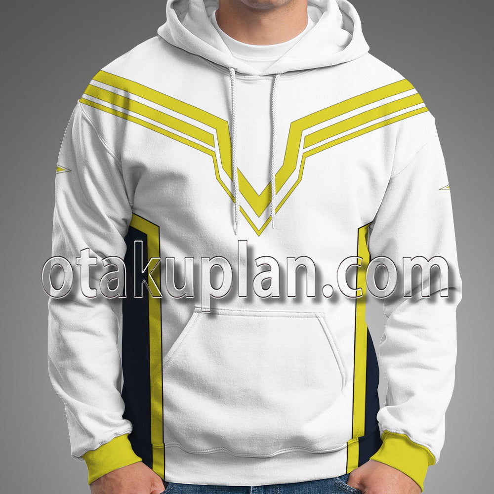Street Fighter 6 LUKE Battle Suit Cosplay Hoodie