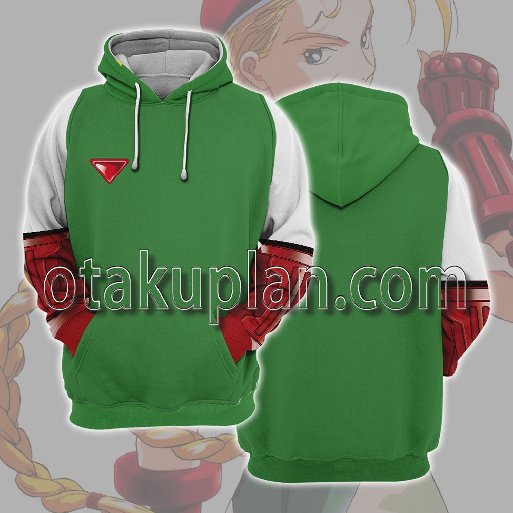 Street Fighter Cammy Classic Suit Cosplay Hoodie