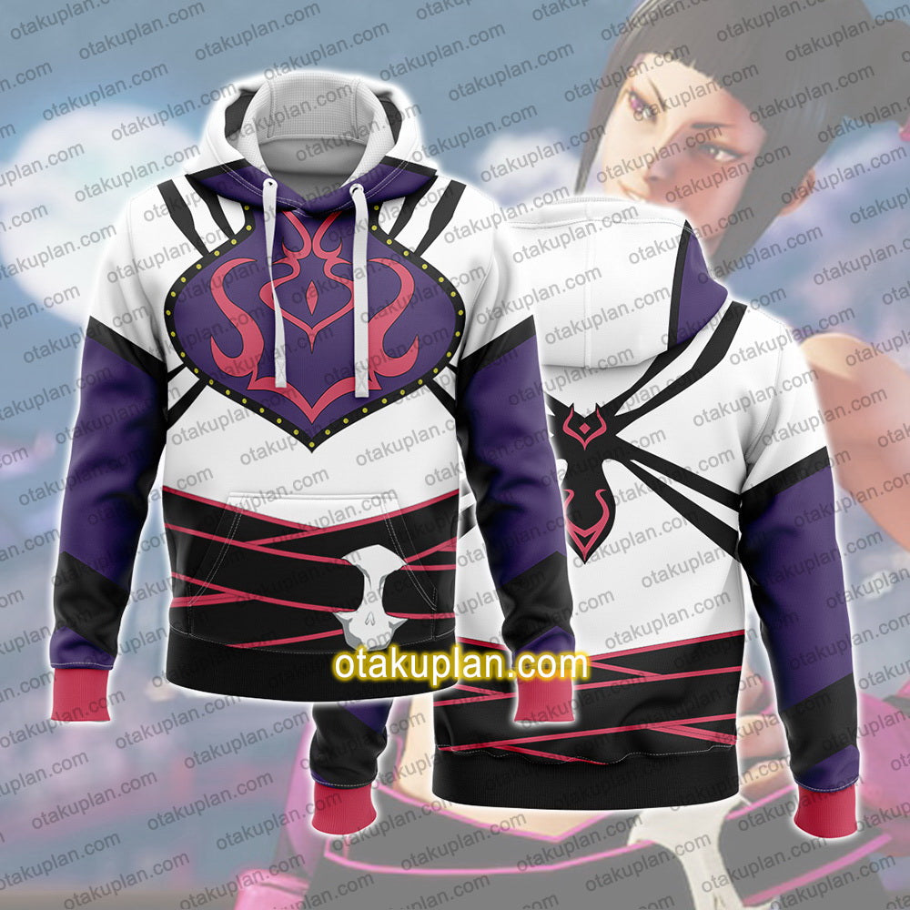 Street Fighter V Juri Cosplay Hoodie