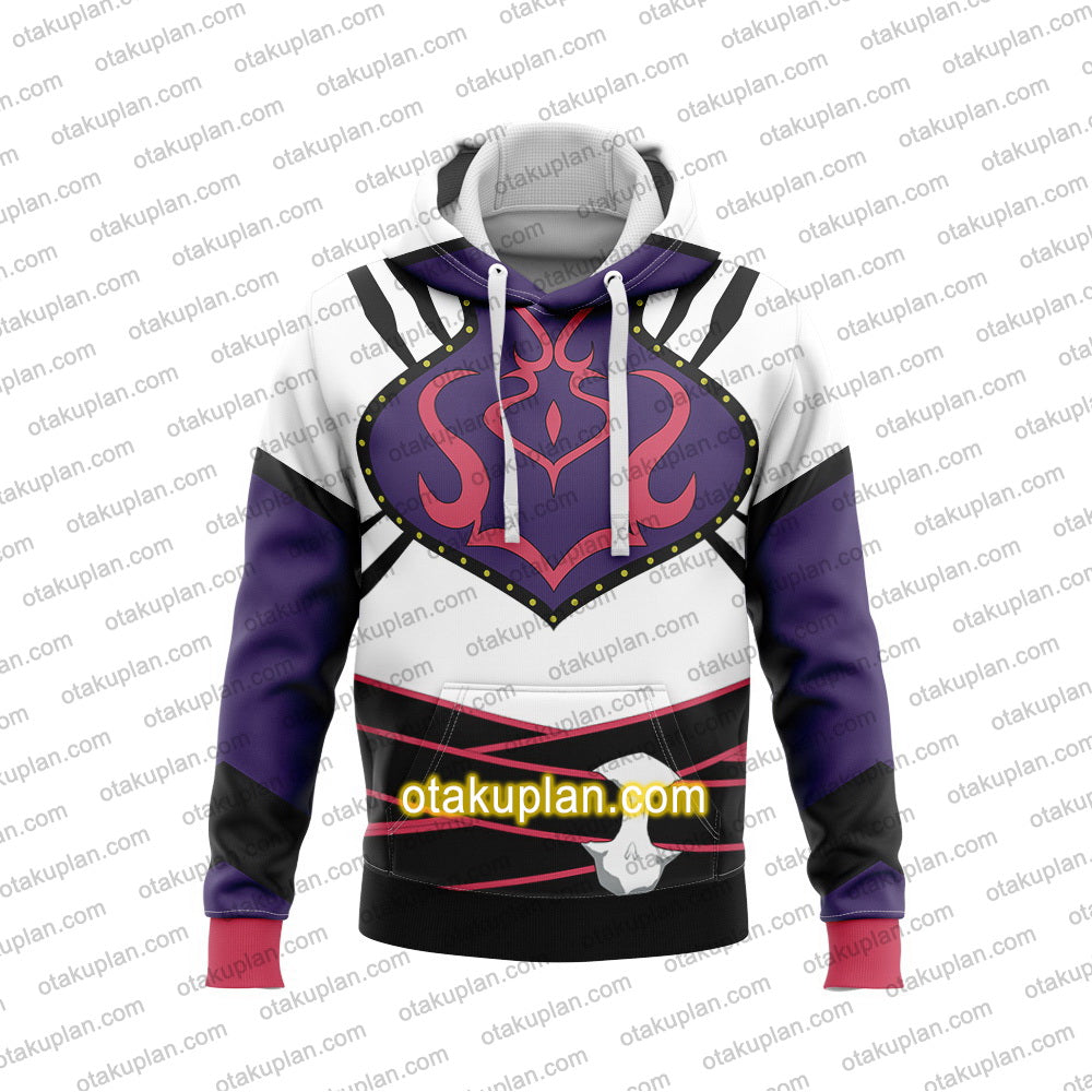 Street Fighter V Juri Cosplay Hoodie