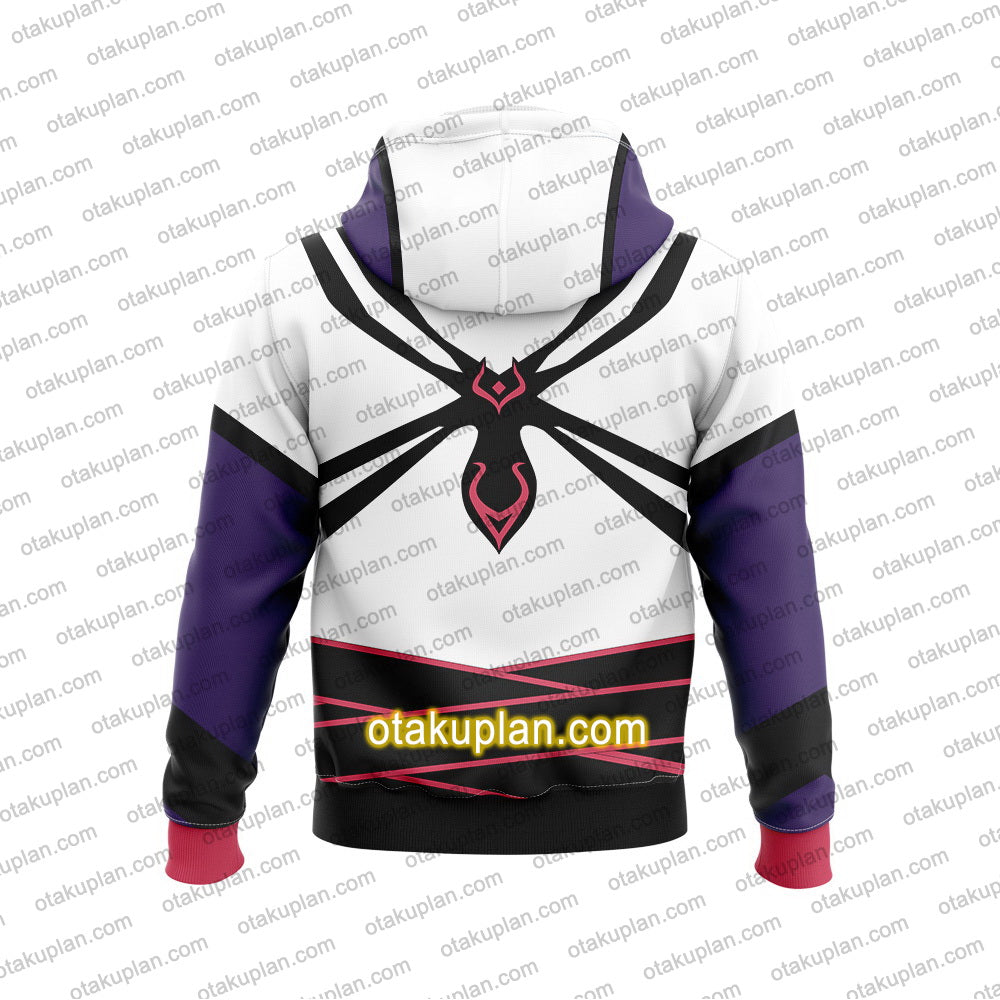 Street Fighter V Juri Cosplay Hoodie