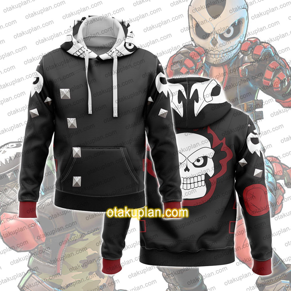 Street Fighter V Rival Schools Akira Cosplay Hoodie