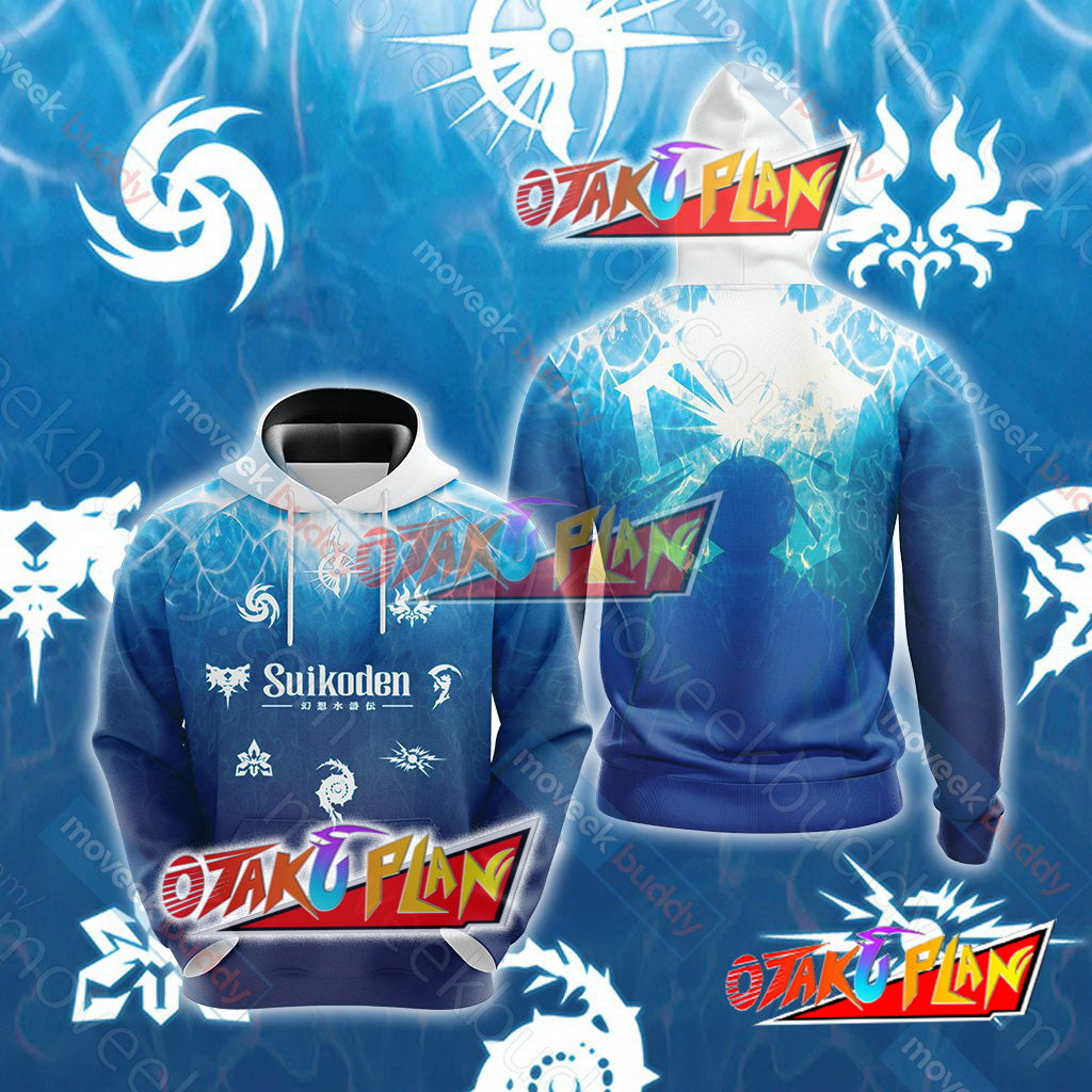 Suikoden- True Runes Unisex 3D Hoodie