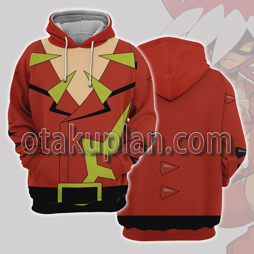 Sun and Moon Ryuki Cosplay Hoodie