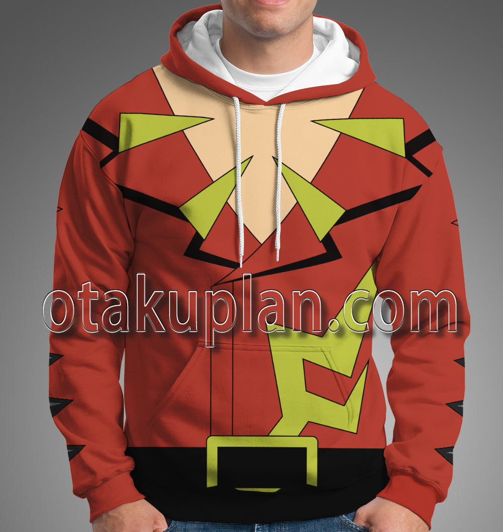 Sun and Moon Ryuki Cosplay Hoodie
