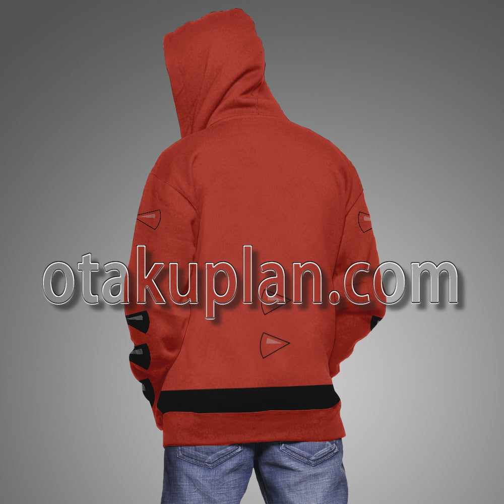 Sun and Moon Ryuki Cosplay Hoodie