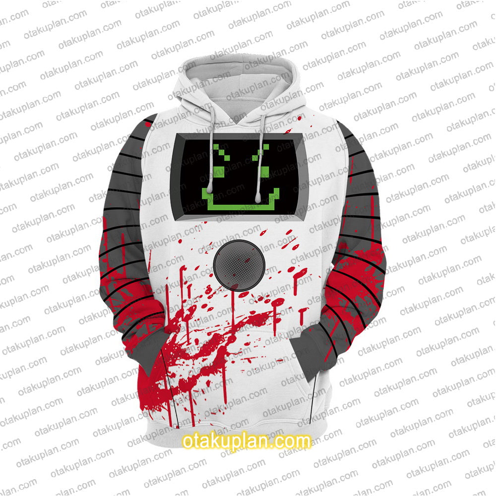 Super Jail Jailbot Cosplay Hoodie