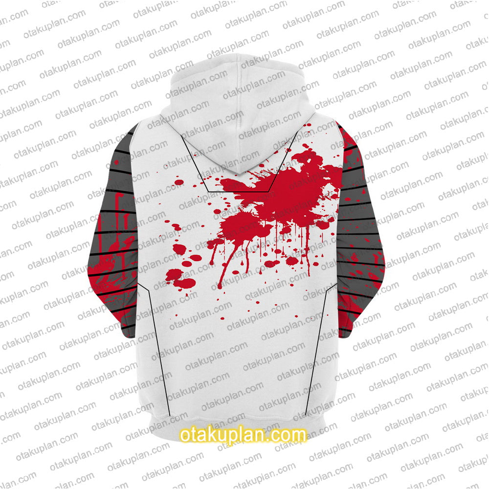 Super Jail Jailbot Cosplay Hoodie