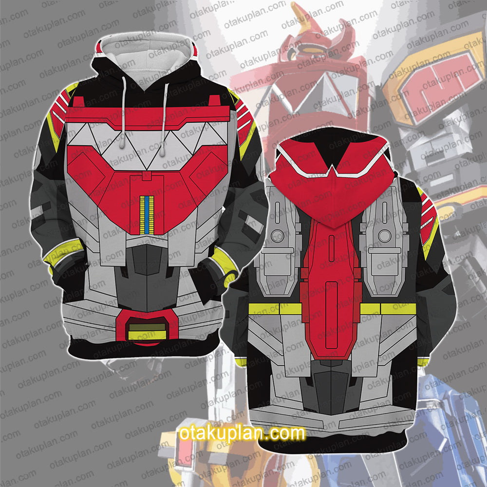 Super Sentai Megazord Cosplay Hoodie