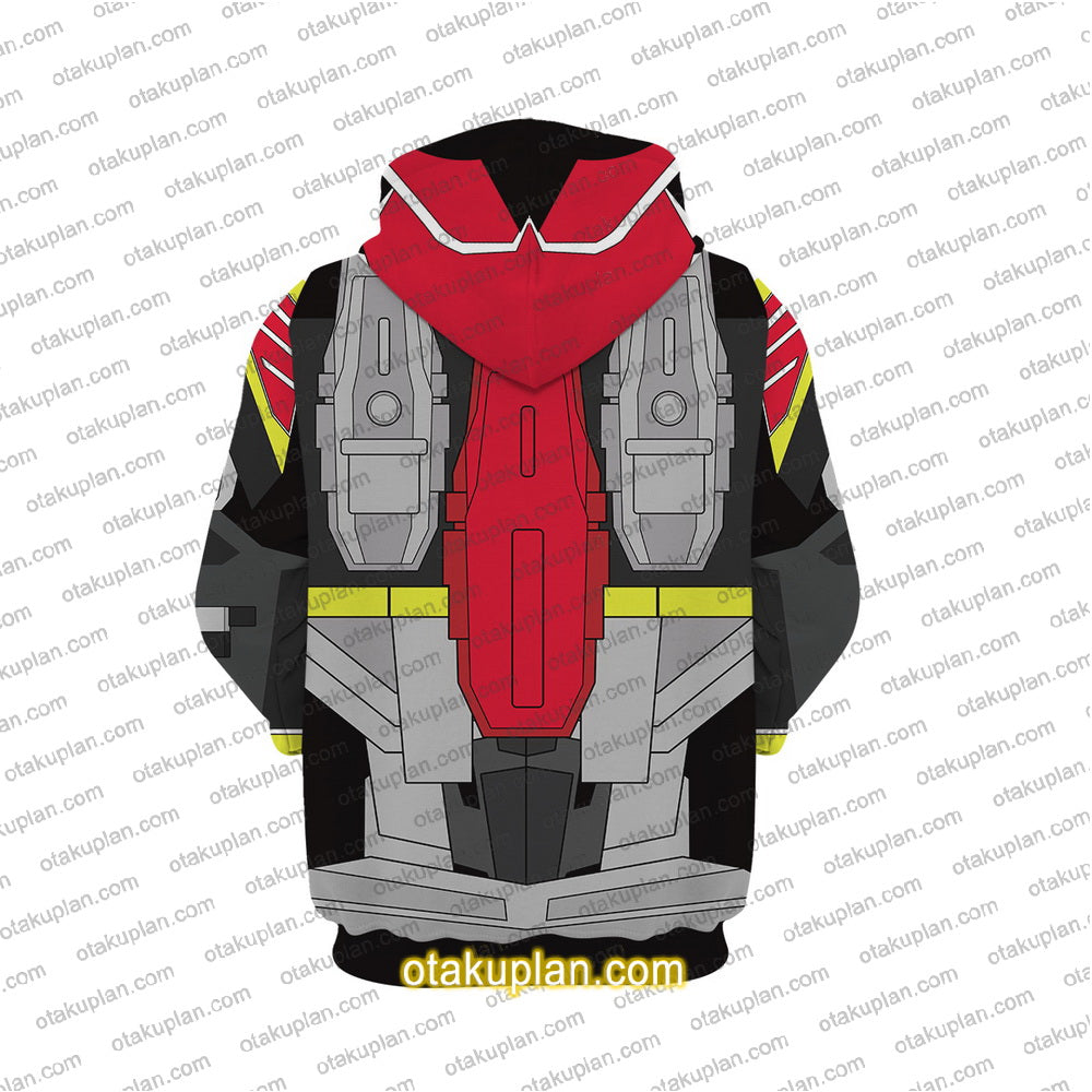 Super Sentai Megazord Cosplay Hoodie