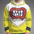 Super Smash Bros Ultimate Bowser Jr Son of Bowser Scarf Cosplay Hoodie