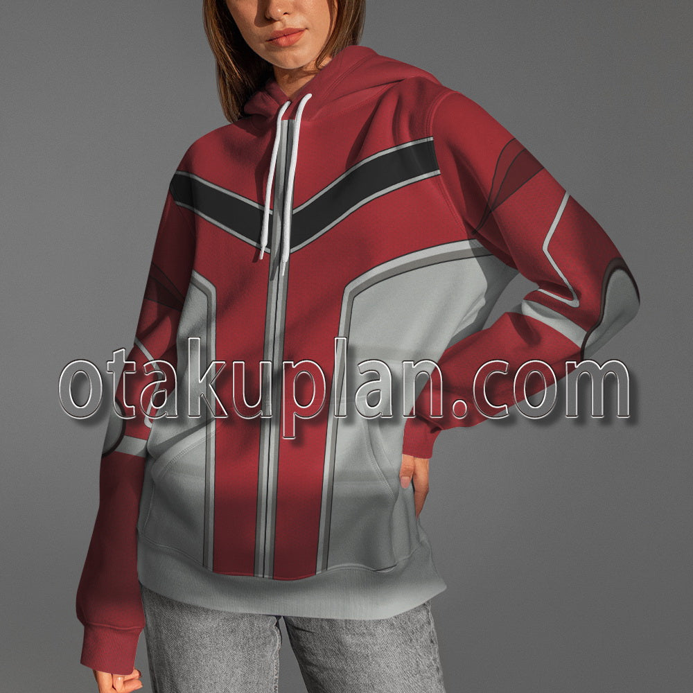 Super Smash Bros X Star Fox Assault Falco Lombardi Red Uniform Cosplay Hoodie