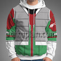 Super Smash Bros X Star Fox Assault Fox McCloud Jacket Cosplay Hoodie