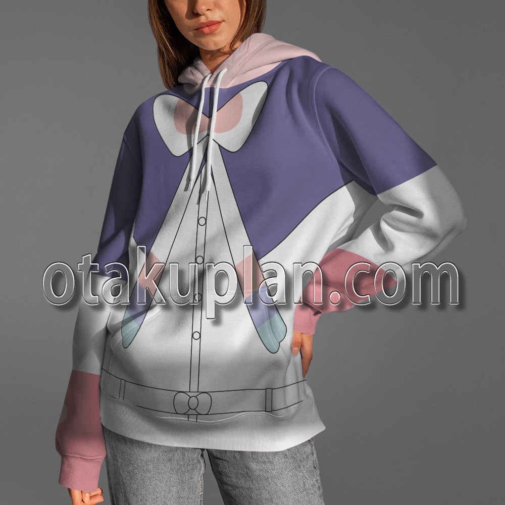Sword and Shield Sylveon Personification Jumpsuit Cosplay Hoodie