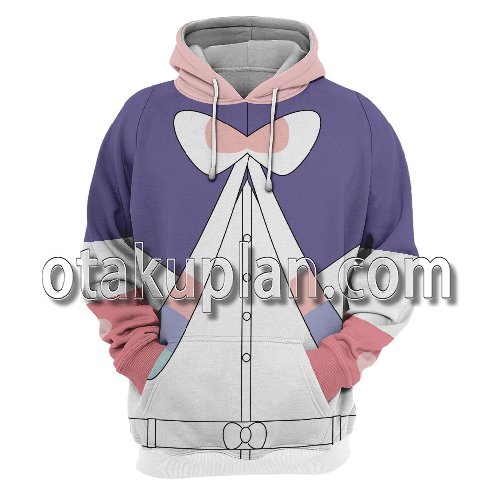 Sword and Shield Sylveon Personification Jumpsuit Cosplay Hoodie